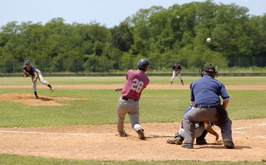 Professions in sports include baseball players and umpires.