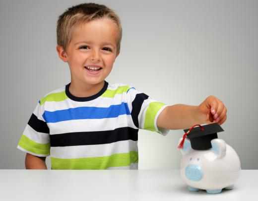Piggy banks can be used to teach children to be responsible with money.