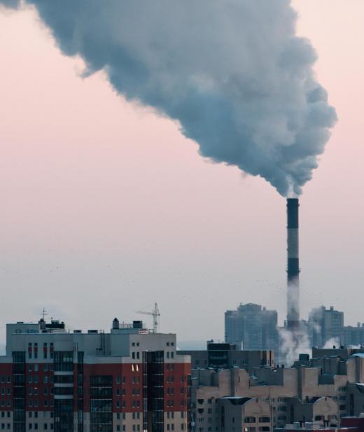 Companies take steps to curb air pollution as part of larger environmental risk management programs.
