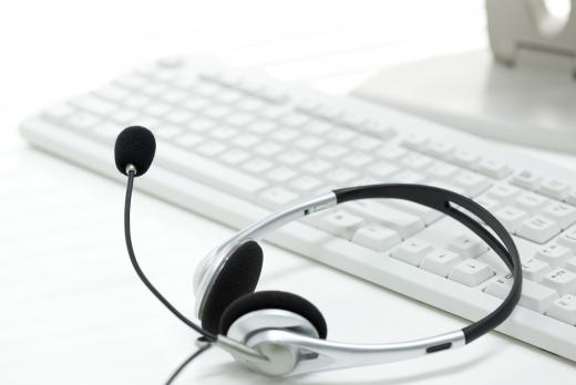 Secretaries who work outside of the office can use a headset to communicate effectively.