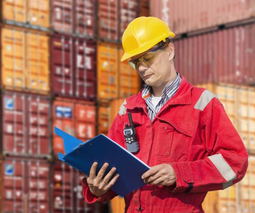 A bill of lading is often required documentation for international freight shipping.