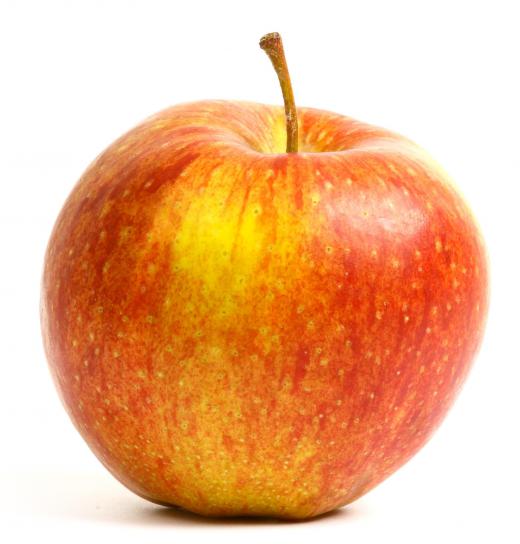 Net weight is the total weight of the apples in a box, not the weight of the apples plus the box.