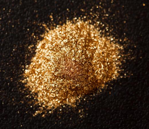 Gold starts off as small flakes and nuggets before it is melted and refined.