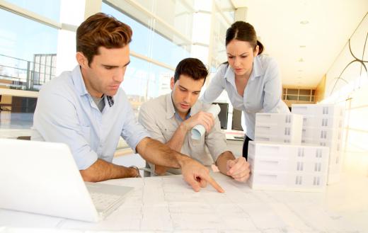 Architect associates are a step below partners in a firm.