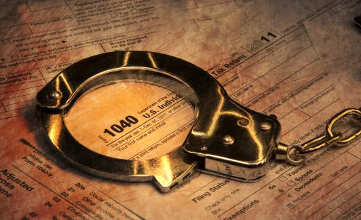 Committing tax fraud can lead to an arrest and possible prison time.
