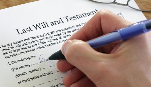 A last will and testament denotes to whom the decedent has decided to allocate property rights and their estate upon their death.