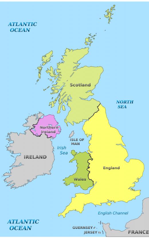 A geographic market in the United Kingdom might be divided between England, Scotland, Wales, Northern Ireland, and the Republic of Ireland.