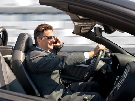 Use of a company car may be a perk included in an executive's compensation package.