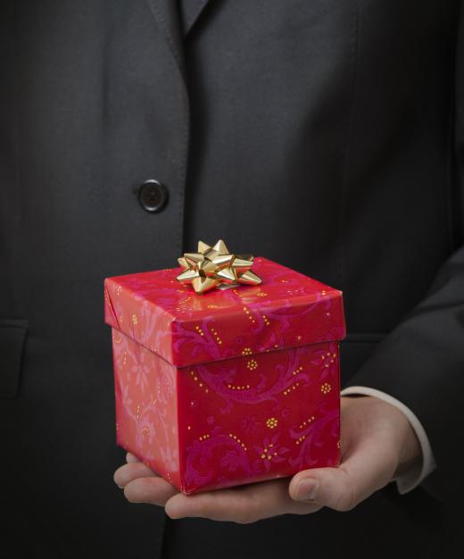 Personal shopping assistants may help a professional to choose gifts to give to loved ones.