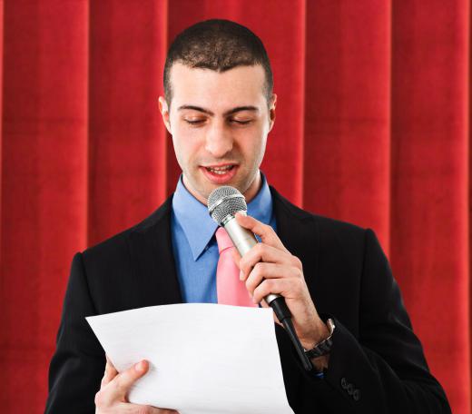 Public speaking skills are often necessary for someone who wants to be in a leadership role.