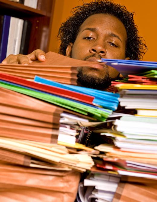 Most businesses have some kind of routine paperwork for employees to fill out.