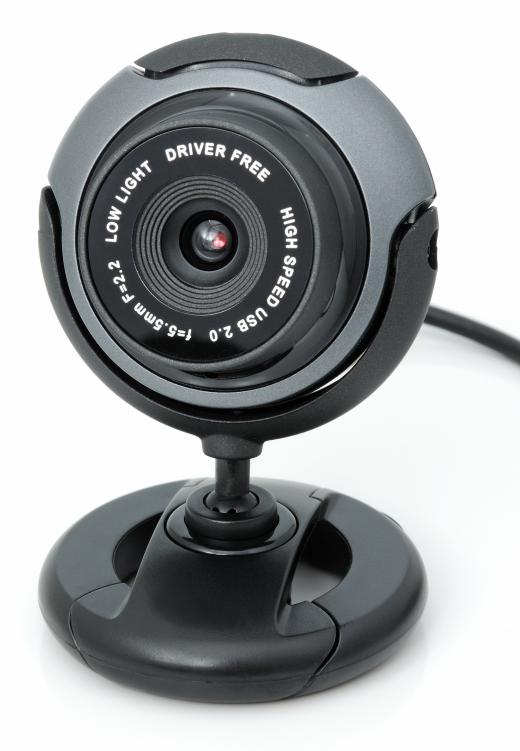 A webcam for use with VoIP.
