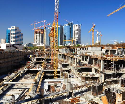 Construction firms are heavily reliant on cash infusions from the capital market to finance work on new and existing buildings.