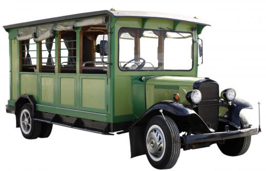 Using a quaint vehicle to shuttle tourists is one way of promoting tourism while providing a needed service.