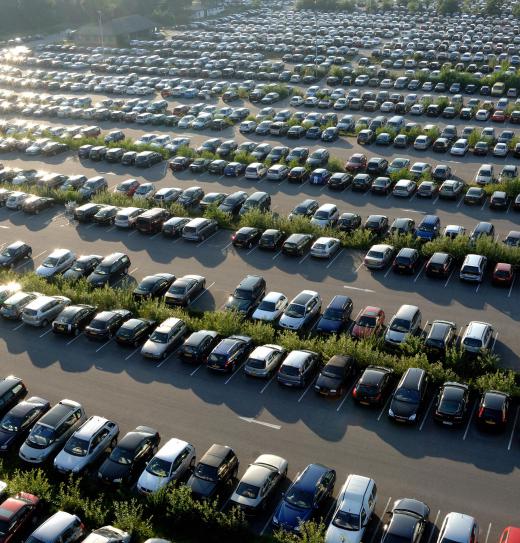 Many parking lots offer validation for customers shopping nearby.