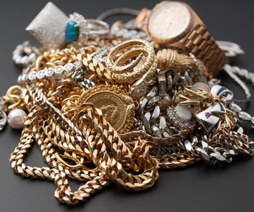 Expensive items like heirloom jewelry pieces are often stored in a safe deposit locker.
