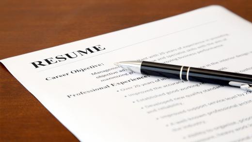 Most job applicants will need to submit a resume to be considered for a job opening.
