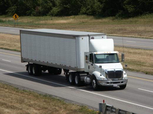 Freight carriers operate vehicles such as semi trucks and freight trains.