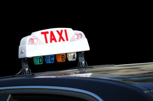 There is a service fee involved in ordering taxi service.