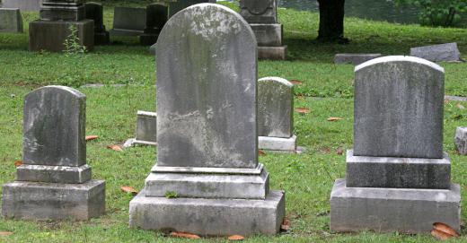 Life insurance can help pay for certain funeral expenses, including the purchase of a headstone.