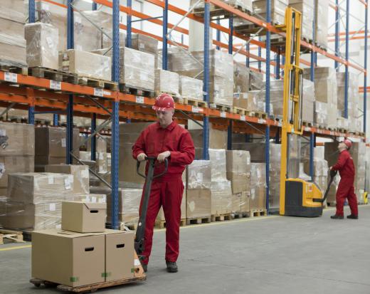 A wholesaler most likely has a large warehouse designed for storage.