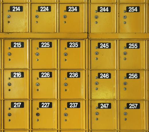 Secret bank account statements may be mailed to a post office box for added privacy.