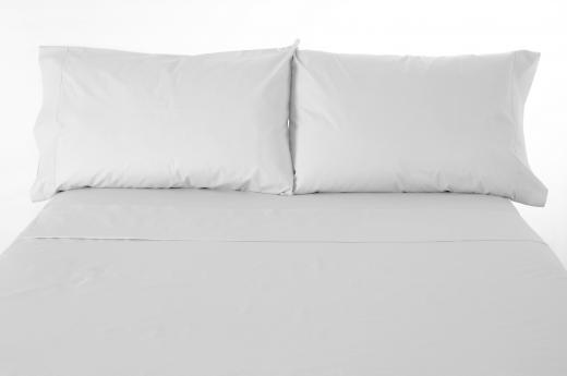Hotels often order bed linens in bulk.