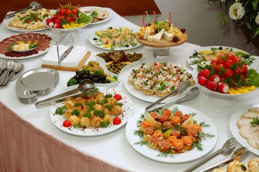 A catering company is an example of a service-oriented business.