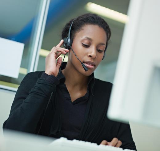 A large company may outsource call center services to handle customer inquiries.