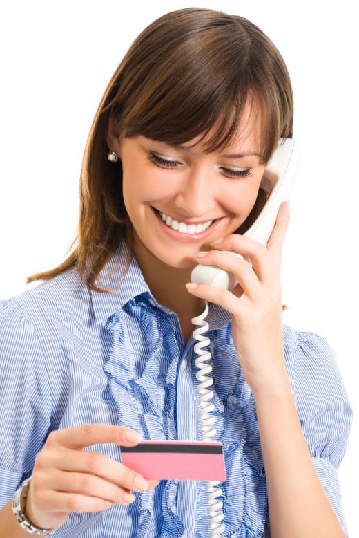 Buying over the telephone or online can lead to overspending.