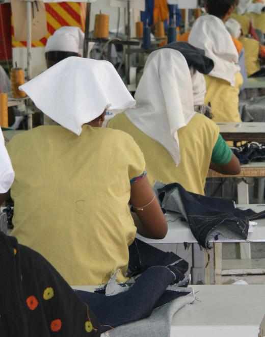 Ethics in organizational behavior can be demonstrated by refusing to use sweatshop labor.