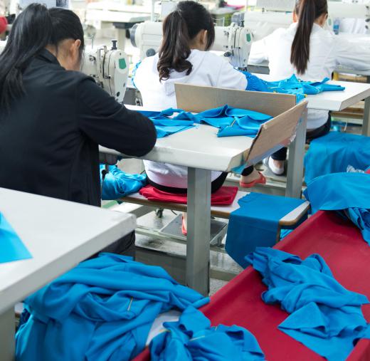 Some forms of textile manufacturing can rightly be referred to as continuous production.