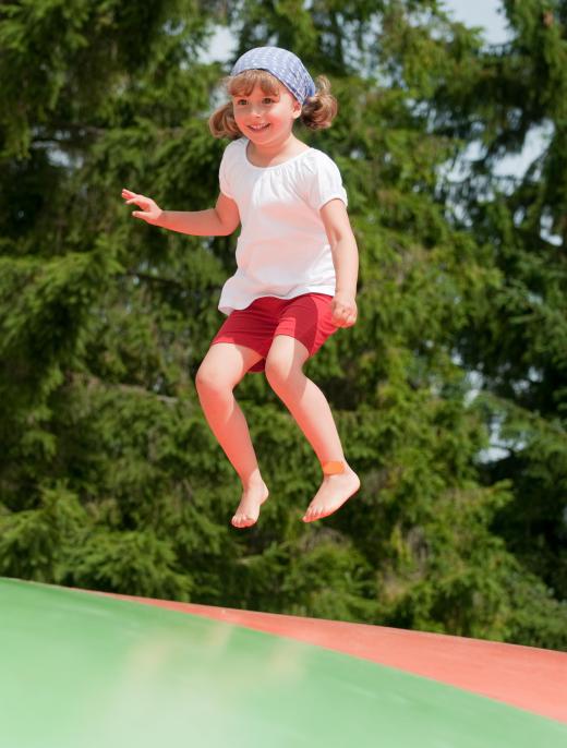 Having a trampoline on the property may cause an increase in insurance rates.